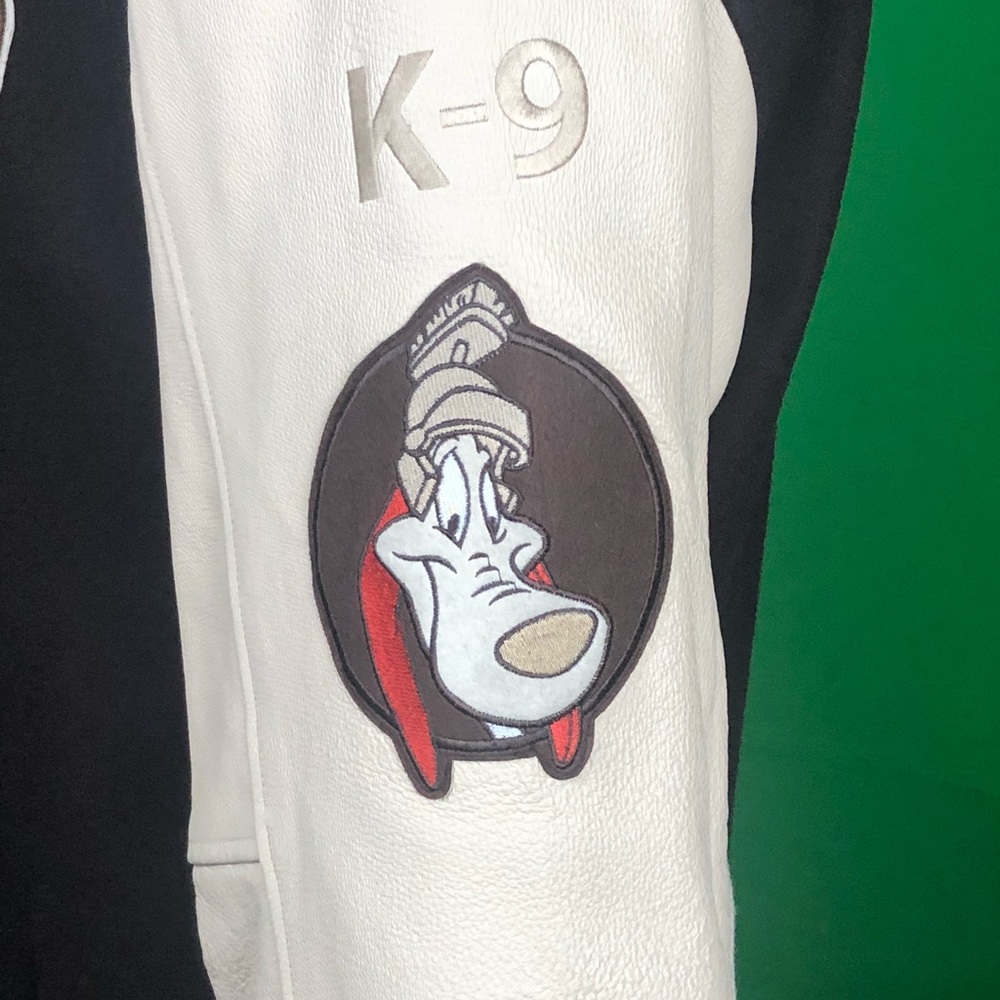 Beautiful full leather bomber jacket